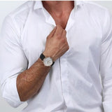 Maserati Epoca Chronograph White Dial Black Leather Strap Watch For Men - R8871618016