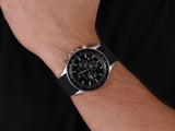 Maserati SFIDA 44mm Black Silicon Chronograph Watch For Men - R8871640002