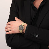 Maserati Ricordo Chronograph Black Dial Stainless Steel Mesh Bracelet Watch For Men - R8873633003