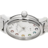 Marc Jacobs Baker Dexter White Dial Silver Steel Strap Watch for Women - MBM3423