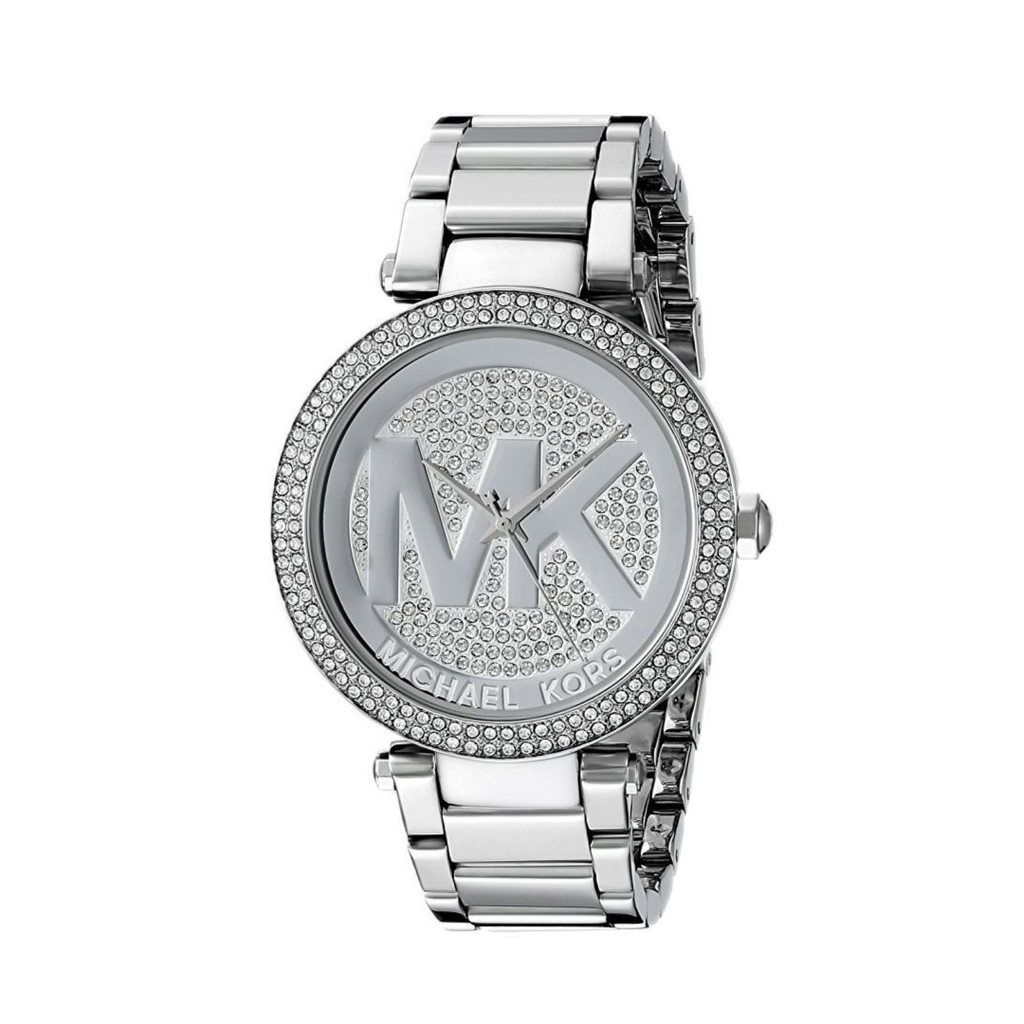 Michael Kors Parker Silver Dial Silver Steel Strap Watch for Women - MK5925