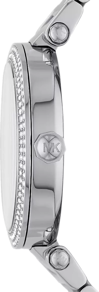 Michael Kors Parker Quartz Silver Dial Silver Steel Strap Watch For Women - MK6658