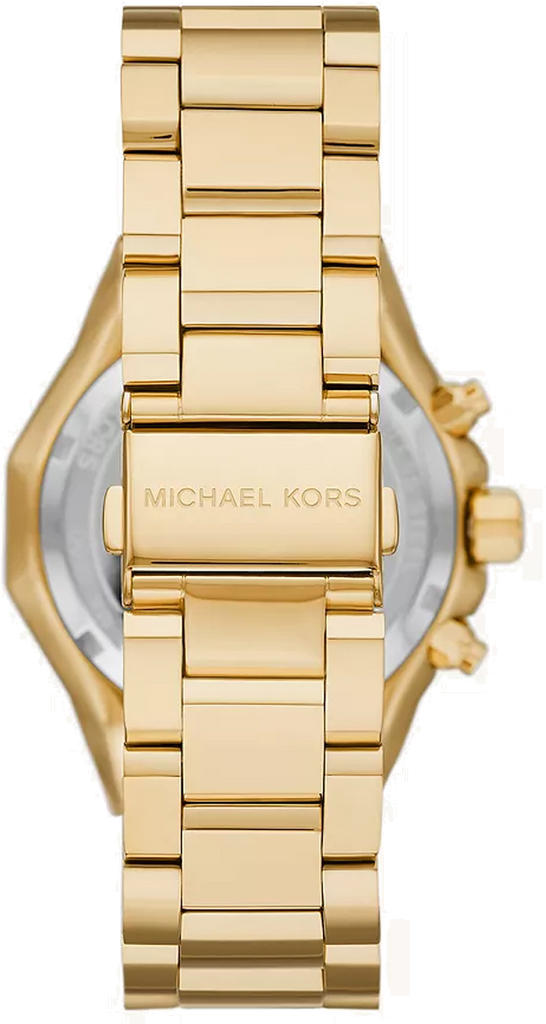Michael Kors Raquel Analog Gold Dial Gold Steel Strap Watch For Women - MK4690