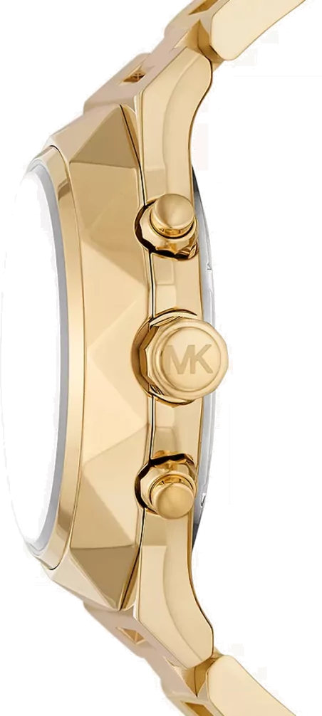 Michael Kors Raquel Analog Gold Dial Gold Steel Strap Watch For Women - MK4690