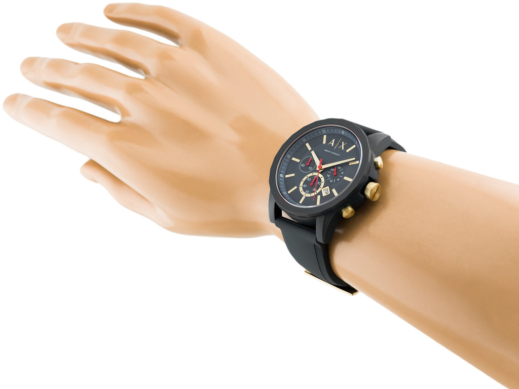 Armani Exchange Outerbanks AX1335 men's watch on wrist