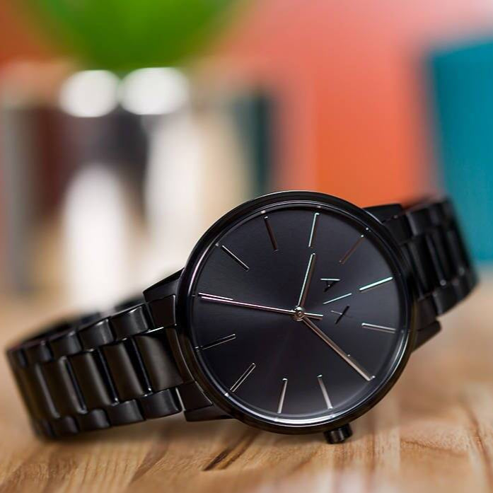 Armani Exchange Cayde AX2701 men's black watch