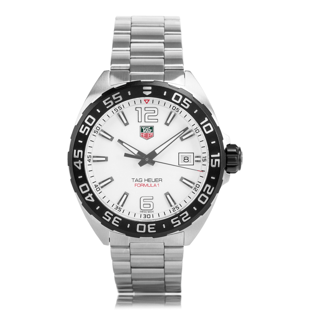 Tag Heuer Formula 1 White Dial Watch for Men - WAZ1111.BA0875