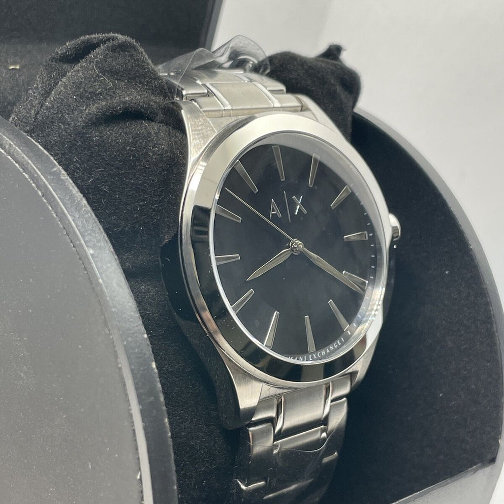 Armani Exchange watch with black face