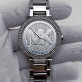 Michael Kors Parker Silver Dial Silver Steel Strap Watch for Women - MK5925