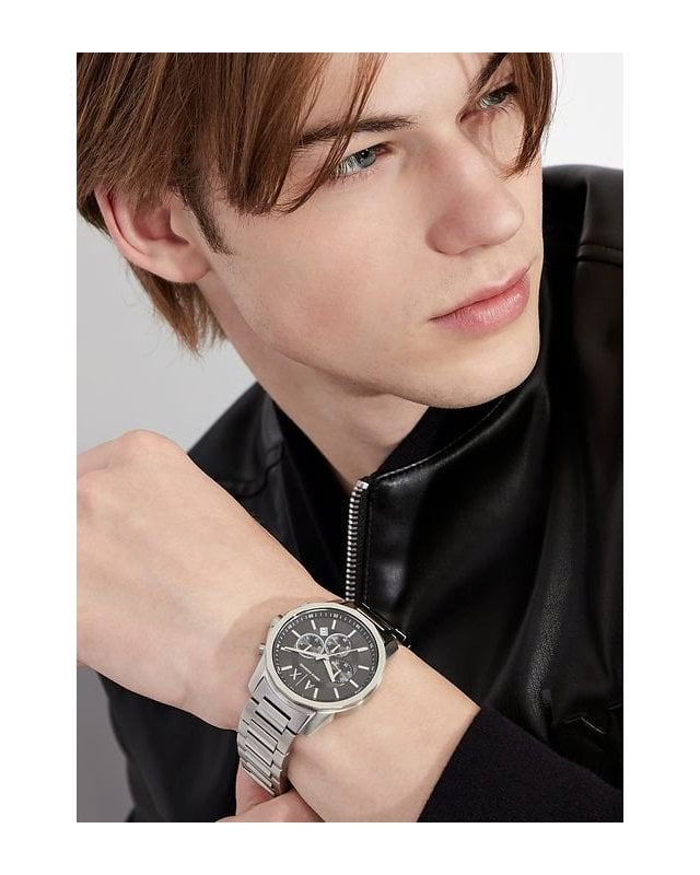 Armani Exchange AX1720 watch on man's wrist
