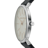 Michael Kors Pyper Quartz Silver Dial Blue Leather Strap Watch For Women - MK7244