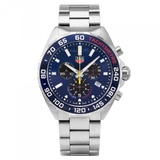 Tag Heuer Formula 1 Aston Martin Red Bull Racing Blue Dial Silver Steel Strap Watch for Men - CAZ101AB.BA0842