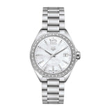 Tag Heuer Formula 1 Quartz Diamonds Mother of Pearl Dial Silver Steel Strap Watch for Women - WBJ131A.BA0666