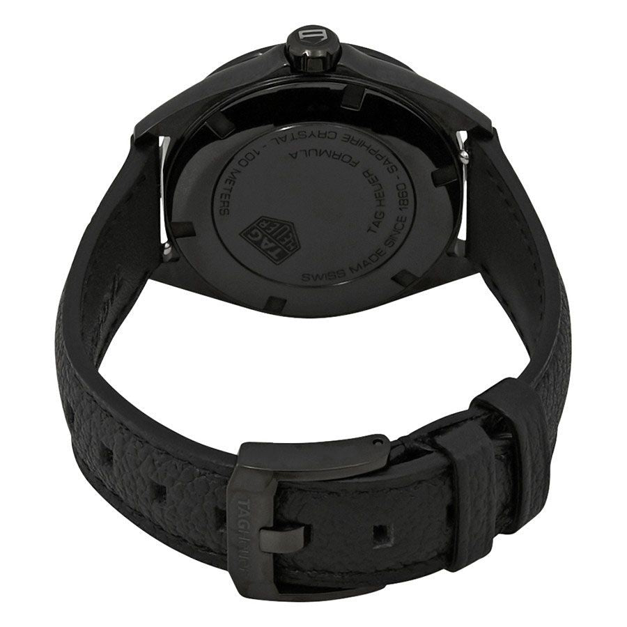 Tag Heuer Formula 1 Quartz Diamonds Black Dial Black Leather Strap Watch for Women - WBJ1317.FC8230