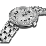 Tissot Bellissima Small Lady Diamonds Silver Dial Silver Steel Strap Watch For Women - T126.010.61.113.00