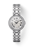 Tissot Bellissima Small Lady Diamonds Silver Dial Silver Steel Strap Watch For Women - T126.010.61.113.00