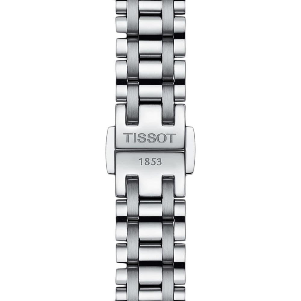 Tissot Bellissima Small Lady Light Blue Dial Silver Steel Strap Watch for Women - T126.010.11.133.00