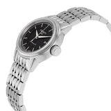 Tissot Carson Automatic Black Dial Silver Steel Strap Watch For Women - T085.207.11.051.00