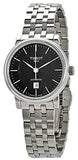 Tissot Carson Automatic Black Dial Silver Steel Strap Watch For Women - T085.207.11.051.00