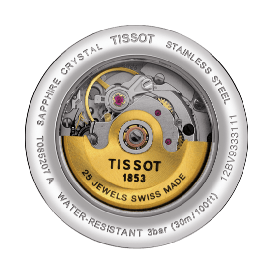 Tissot Carson Automatic Silver Dial Two Tone Steel Strap Watch For Women - T085.207.22.011.00