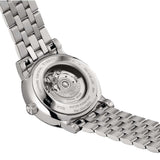 Tissot Carson Premium Automatic Lady Diamonds Silver Dial Silver Steel Strap Watch for Women - T122.207.11.036.00