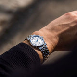 Tissot Carson Premium Lady Silver Dial Silver Steel Strap Watch For Women - T122.210.11.033.00