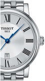 Tissot Carson Premium Lady Silver Dial Silver Steel Strap Watch For Women - T122.210.11.033.00