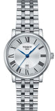 Tissot Carson Premium Lady Silver Dial Silver Steel Strap Watch For Women - T122.210.11.033.00