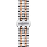 Tissot Carson Premium Lady Silver Dial Two Tone Steel Strap Watch For Women - T122.210.22.033.01
