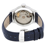 Tissot Chemin Des Tourelles Powermatic 80 Lady Blue Dial Blue Leather Strap Watch For Women - T099.207.16.047.00