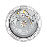 Tissot Chemin Des Tourelles Powermatic 80 Lady Blue Dial Blue Leather Strap Watch For Women - T099.207.16.047.00