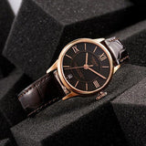 Tissot Chemin Des Tourelles Powermatic 80 Lady Brown Dial Brown Leather Strap Watch For Women - T099.207.36.448.00