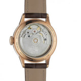 Tissot Chemin Des Tourelles Powermatic 80 Lady Silver Dial Brown Leather Strap Watch For Women - T099.207.36.037.00