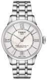 Tissot Chemin Des Tourelles Powermatic 80 Lady Silver Dial Silver Steel Strap Watch For Women - T099.207.11.118.00