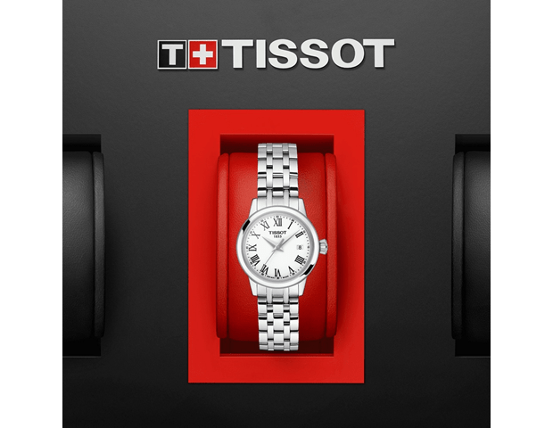 Tissot Classic Dream Lady Stainless Steel Watch For Women - T129.210.11.013.00