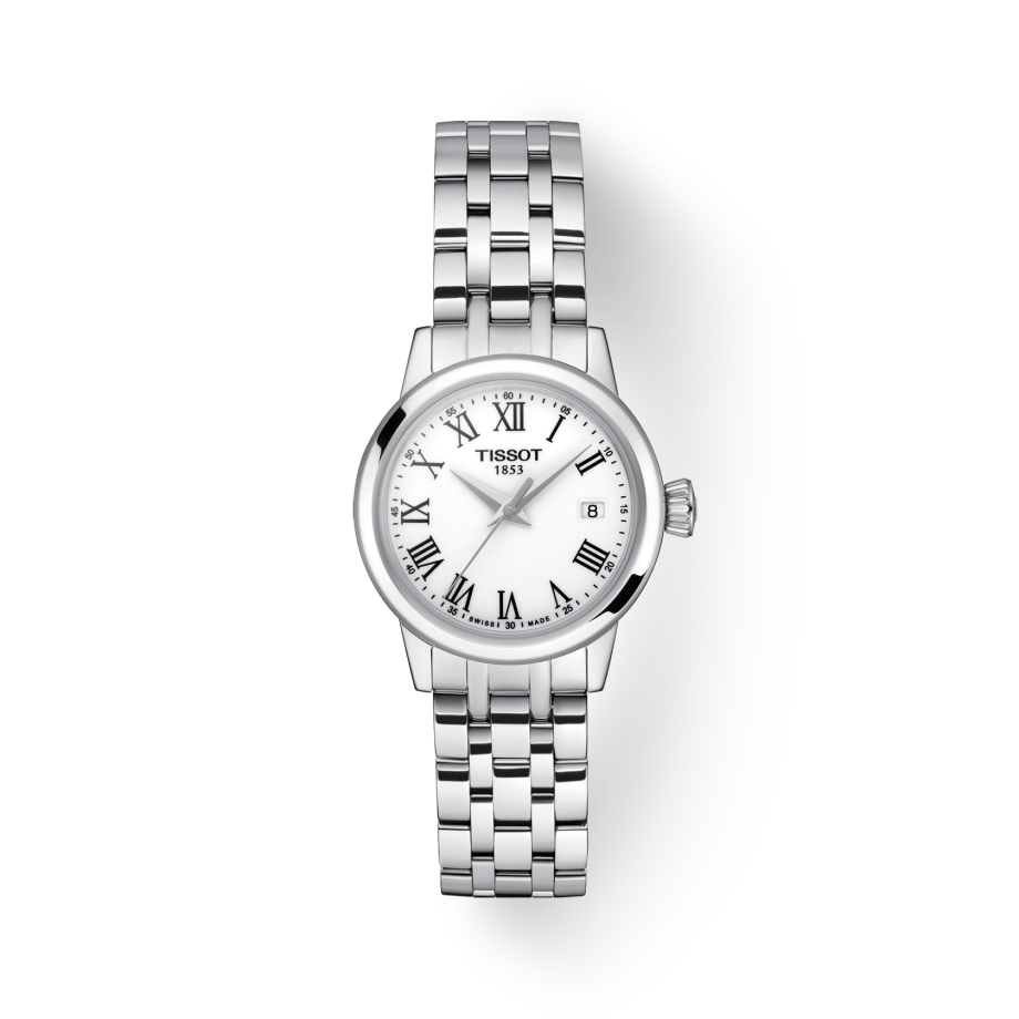Tissot Classic Dream Lady Stainless Steel Watch For Women - T129.210.11.013.00