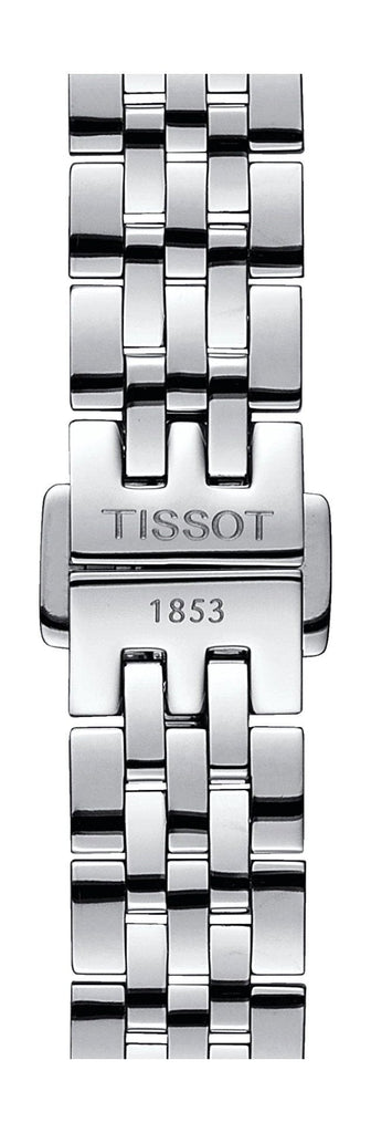 Tissot Le Locle Automatic Double Happiness Lady Silver Dial Silver Steel Strap Watch For Women - T41.1.183.35