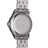 Tissot Le Locle Automatic Double Happiness Lady Silver Dial Silver Steel Strap Watch For Women - T41.1.183.35