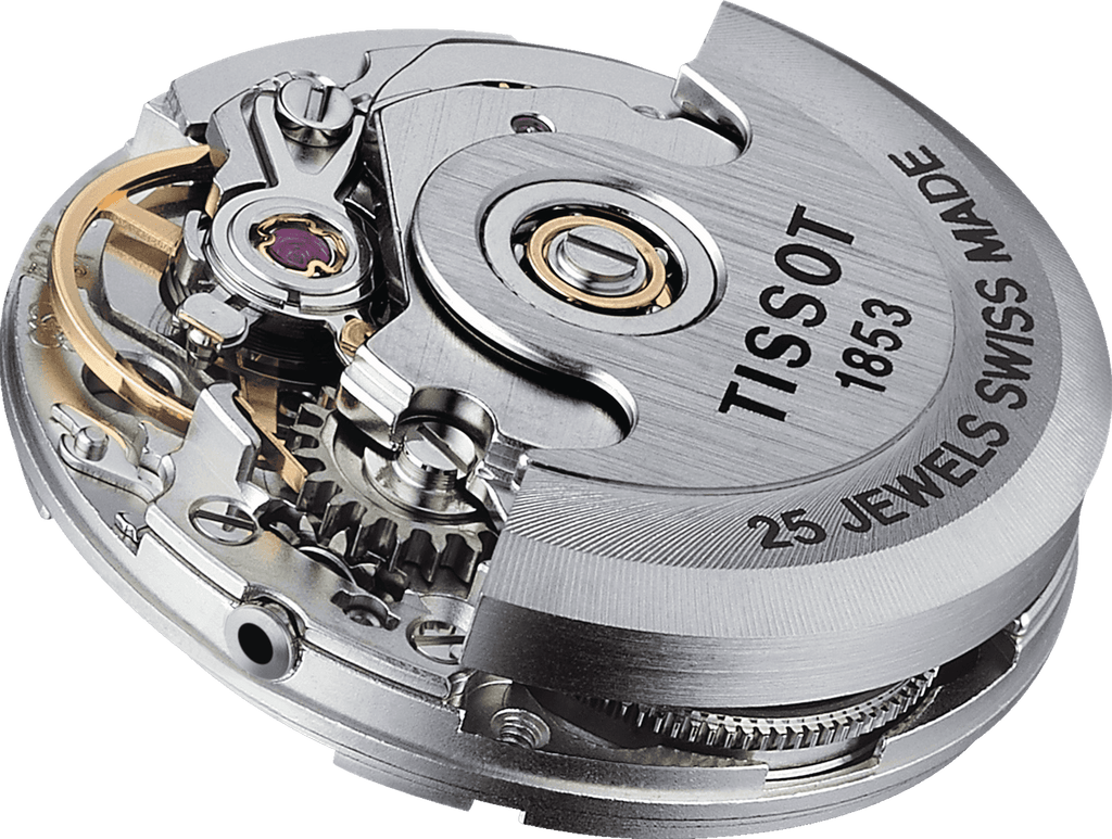 Tissot Le Locle Automatic Double Happiness Lady Silver Dial Silver Steel Strap Watch For Women - T41.1.183.35