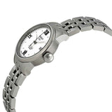 Tissot Le Locle Automatic Double Happiness Lady Silver Dial Silver Steel Strap Watch For Women - T41.1.183.35