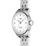 Tissot Le Locle Automatic Double Happiness Lady Silver Dial Silver Steel Strap Watch For Women - T41.1.183.35