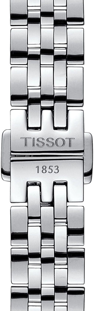 Tissot Le Locle Automatic Lady Black Dial Silver Steel Strap Watch For Women - T41.1.183.56