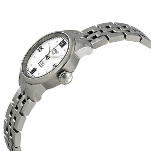 Tissot Le Locle Automatic Lady Silver Dial Silver Steel Strap Watch For Women - T41.1.183.16