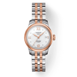 Tissot Le Locle Automatic Lady Silver Dial Two Tone Steel Strap Watch For Women - T41.2.183.16