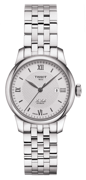 Tissot Le Locle Automatic Silver Dial Silver Steel Strap Watch For Women - T006.207.11.038.00
