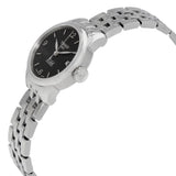 Tissot Le Locle Automatic Small Lady Black Dial Silver Steel Strap Watch For Women - T41.1.183.53