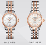 Tissot Le Locle Automatic Small Lady Silver Dial Two Tone Steel Strap Watch For Women - T41.2.183.33
