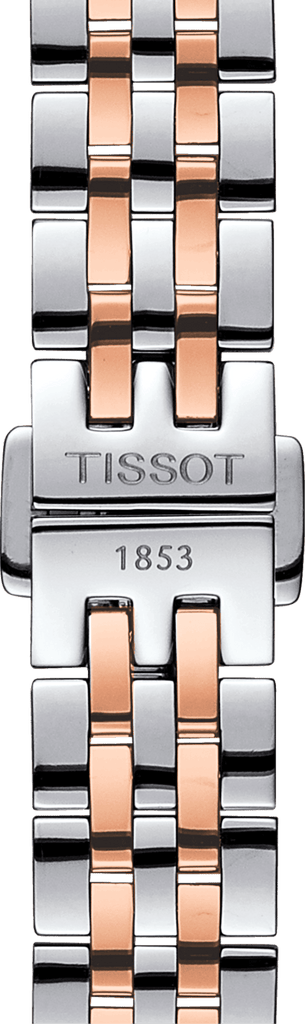 Tissot Le Locle Automatic Small Lady Silver Dial Two Tone Steel Strap Watch For Women - T41.2.183.33