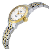 Tissot Le Locle Automatic Small Lady White Dial Two Tone Steel Strap Watch For Women - T41.2.183.34