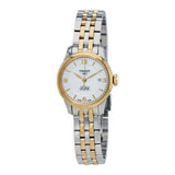 Tissot Le Locle Automatic Small Lady White Dial Two Tone Steel Strap Watch For Women - T41.2.183.34